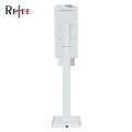 Freestanding LCD screen Digital signage with Automatic hand sanitizer dispenser station